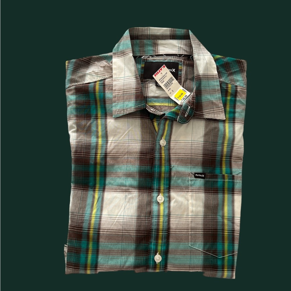 Mens Hurley Short Sleeve Shirt